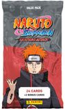 Panini 004629B26FP Naruto Shippuden Trading Cards 2 Fat Pack 24 2 Bonuskaarten
