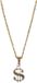 Merkloos Dollar ketting - goudkleurig - carnaval verkleed accessoire - pooier - pimp - gangster sieraden