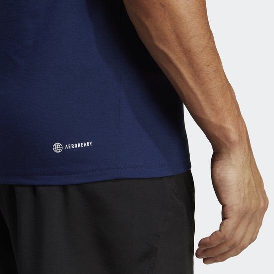 adidas Performance Train Essentials Feelready Training T-shirt - Men - Blue - 2XL