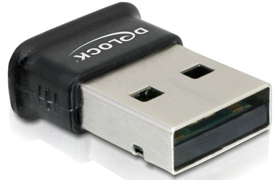DeLOCK Bluetooth 4.0 USB Adapter - Zwart