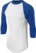 Soffe Raglan Baseball Under shirt - Royal - Youth Small