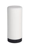 WENKO Easy Squeez-e, afwasmiddeldispenser, hoogwaardige dispenser voor afwasmiddel in de keuken, eenvoudige dosering, zeepdispenser van lekvrije siliconen, inhoud 250 ml, Ø 6 x 14 cm, wit