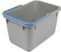 Numatic Grijze emmer 17 liter met blauwe hendel