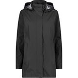 CMP 39x6646 Jasje Met Regenknopen Zwart 3XL Vrouw