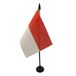 AZ FLAG Tafelvlag Monaco 15x10 cm