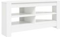 vidaXL HoekTV-meubel 102 x 41 x 50 cm Wit Spaanplaat