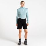Dare 2b REGATTA Polska Short Dames Waterafstotend Uv50+ Bescherming Gerecycled Polyester Zwart Maat 46