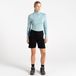Dare 2b REGATTA Polska Short Dames Waterafstotend Uv50+ Bescherming Gerecycled Polyester Zwart Maat 46