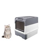 Rhein Beleuchtung Kattenbak Grijs 49x35x37 cm