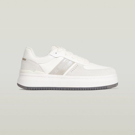 G-Star - EVE MET W - Dames - Sneakers - wit/taupe - Maat 40