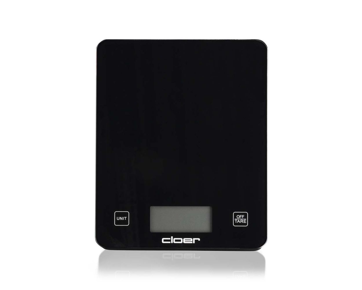 Cloer 6870 - Keukenweegschaal - Zwart