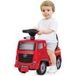 Coast Mercedes-Benz Voiture Enfant - Permis, Duwauto, Musique & Klaxon, 2-6 ans - 48.8 x 24.4 x 35.3 cm - PP/PE - Rouge/Noir