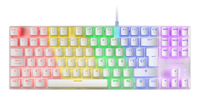 Mars Gaming MK80 Gamen USB AZERTY Frans Wit