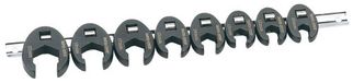 Draper Expert 61034 Crow Foot Spanner Set, 3/8" Square Drive, 8 Pieces, Blue