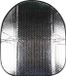 Walser Thermo stuurwielbeschermer 50x44 cm zilver