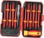 Jeu de tournevis isolés avec embouts magnétiques puissants – Outils manuels de réparation pour électriciens