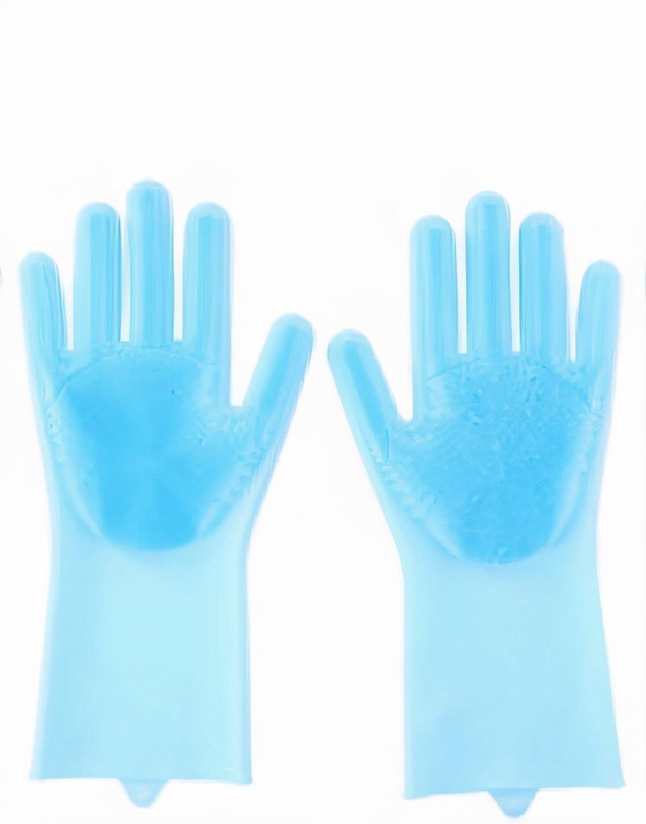 Lifetime Clean Schoonmaakhandschoenen Rubber Blauw 2 Stuks