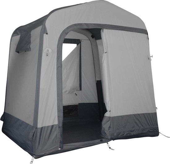 Bo-Camp Schuurtent - Large - Air - Opblaasbaar - Grijs