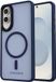 Selected by GSMpunt.nl Samsung Galaxy S25 Edge Hoesje met MagSafe Back Cover Matte Blauw
