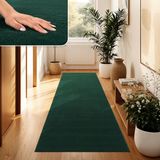 Paco Home Moderne woonkamer tapijt kortpolig wasbaar zacht uni effect bont antislip 80x300 cm