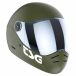 Tsg casque pass 2.0 couleur unie casque | satin olive | visière bonus | tsg