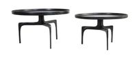 Light & Living Salontafel PANO - Ø75x44cm - Brons - Set van 2