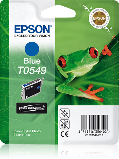 Epson inktpatroon Blue T0549 Ultra Chrome Hi-Gloss