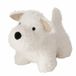 Boltze Deurstopper Hondje - 1 kg - wit - H17 cm
