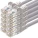 1aTTack.de Cat.6 netwerkkabel - wit - 10x - 1m - (Set) - CAT6 Ethernetkabel LAN-kabel 1000 Mbit patchkabel