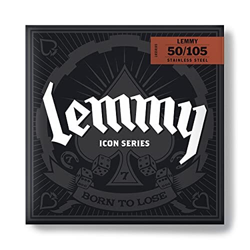 Jim Dunlop LKS50105 Lemmy Signature Basssnaren