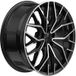 WHEELWORLD WH37 noir usiné 8.5Jx19 5x112 ET40