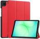 Selected by GSMpunt.nl Samsung Tablet Hoes Geschikt voor Samsung Galaxy Tab A11 | Book Case met Standaard | Kunstlederen Beschermhoes | Tri-fold | Rood