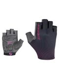 Ziener Clem Fiets/mountainbike-handschoenen voor heren, korte vingers, ademend, dempend, zwart, lichte pruim, 7
