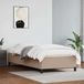 vidaXL Bedframe - Kunstleer - Cappuccino - 90x200 cm