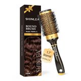 Haarborstel Shinlea Haarborstel - Ontwarrende Borstel voor Krullend Haar, Anti-Trek, voor Meisjes, Dames, Heren, Kinderen, 43 MM, Ontwarren, Stylen, Drogen, Volume en Glans voor Fijn Haar