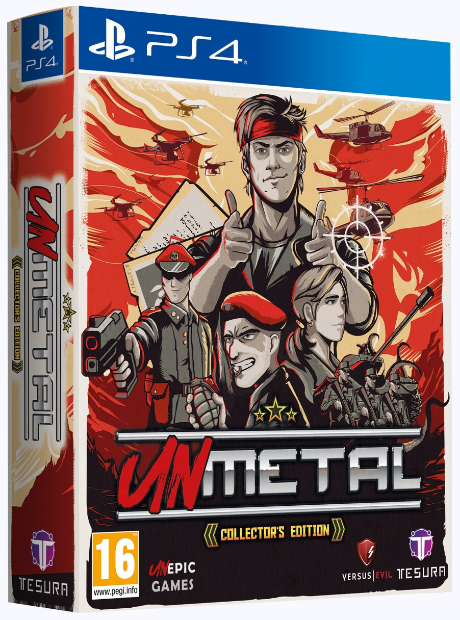 Tesura unmetal collector's edition PlayStation 4