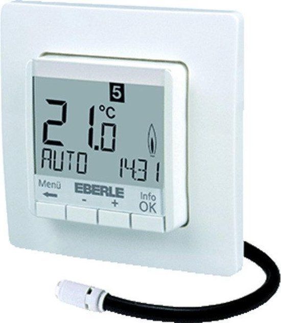 Eberle FIT 3F Kamerthermostaat Inbouw - 40 °C (max) - Zuiver wit