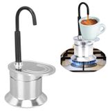 Cafetière Moka Pot - 1 tasse 50 ml en aluminium