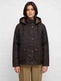 Barbour Jasje Georgette Wax donkerbruin
