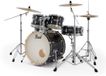 Pearl Export EXX705NNBR/C778 Graphite Silver Twist kit de batterie 5 pièces avec quincaillerie et jeu de cymbales (fusion)