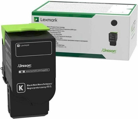 Lexmark C242XK0 Black Toner | 6000 Pages | Compatible with Lexmark C2425dw, C2535dw, MC2425adw, MC2535adwe, MC2640adwe