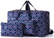Ibenzoa® Sac de week-end spacieux et pliable avec bandoulière réglable pour un usage polyvalent