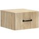Vidaxl Table de chevet murale Chêne Sonoma 34,5 x 33 x 20 cm