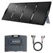 Panneau solaire pliable portable - 200 W - Xt60 - Panneau solaire mono avec support pour station d'alimentation, camping-car et camping