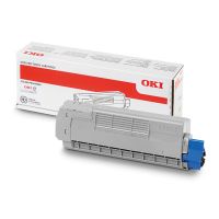 Oki 46606507 - Tonercartridge - cyaan - 1 stuk - Pro8432WT