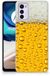 Motorola Moto G42 Étui en silicone Bière