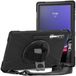 Selected by GSMpunt.nl Samsung Galaxy Tab S9 Ultra Hoes met Kickstand en Handriem Zwart