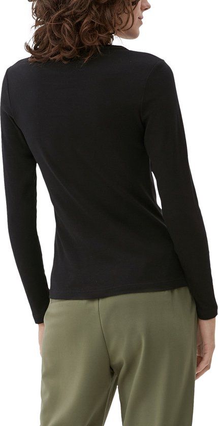 s.Oliver Women's T-shirt - Black - Size 34
