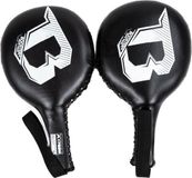 Booster Fight Gear XTREM F4 Paddle Mitts – Trainingspaddles – Zwart/Wit – Focus Training – Boksen, Kickboksen, Muay Thai & MMA