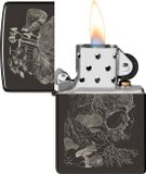 Zippo Skull Mushroom
